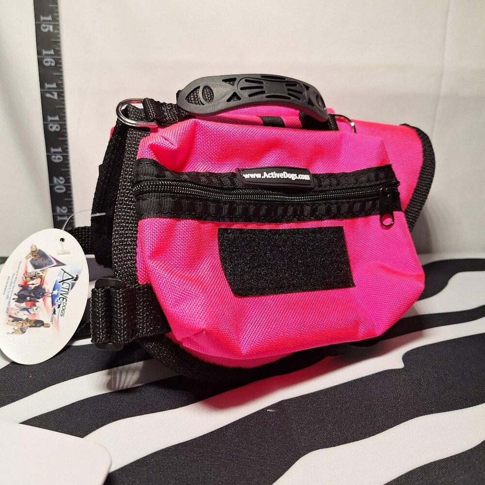 NWT Active Dogs Small Dog Backpack Vest - 1XS